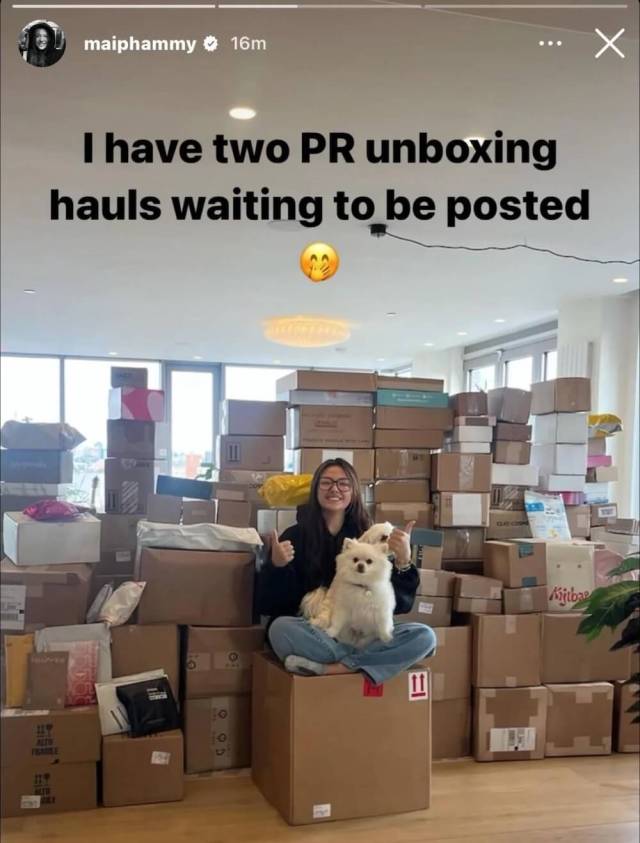 Some pointed out that influencers may simply be a symptom of the larger issue of overconsumption.