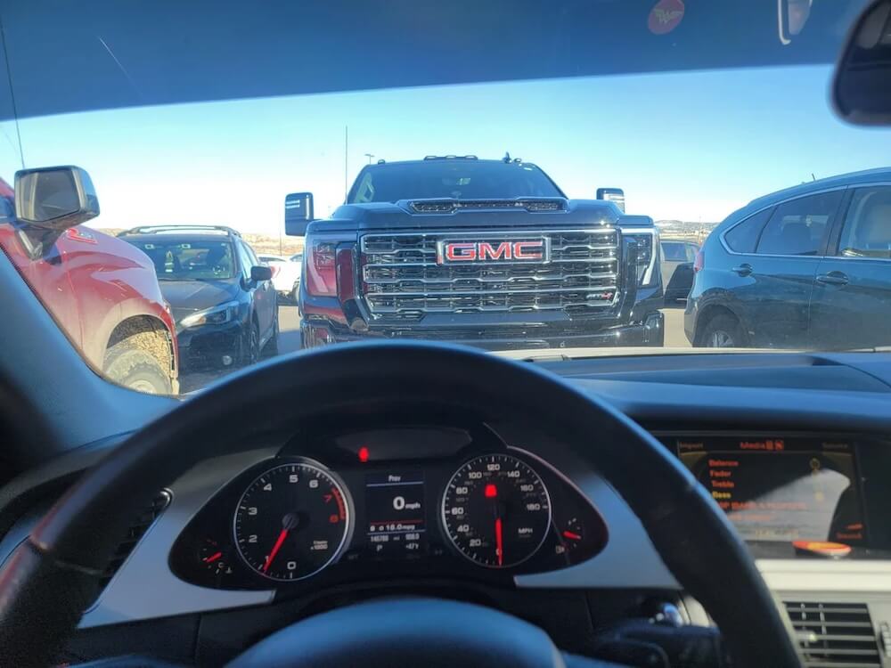 "We're in an arms race with other drivers."
