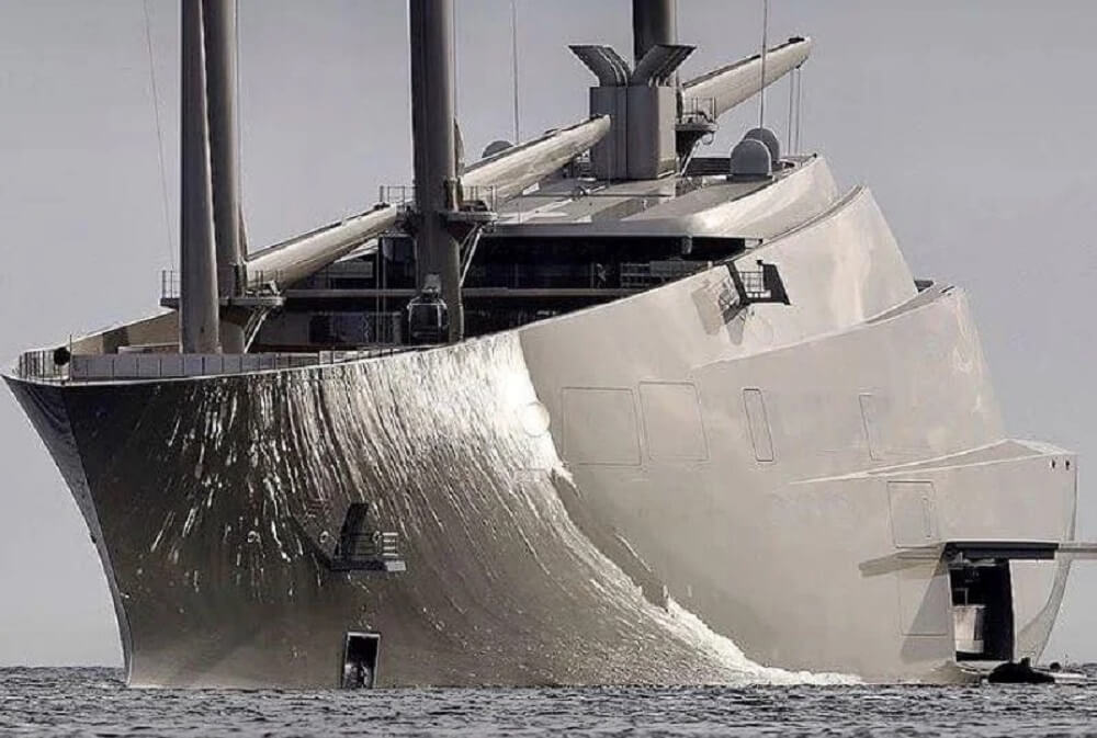 "It's like the Cyber Trucks of boats."
