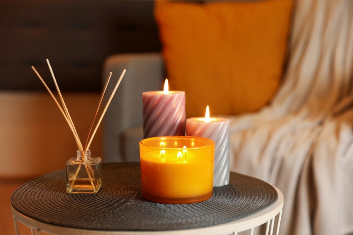 "Love using old candles."
