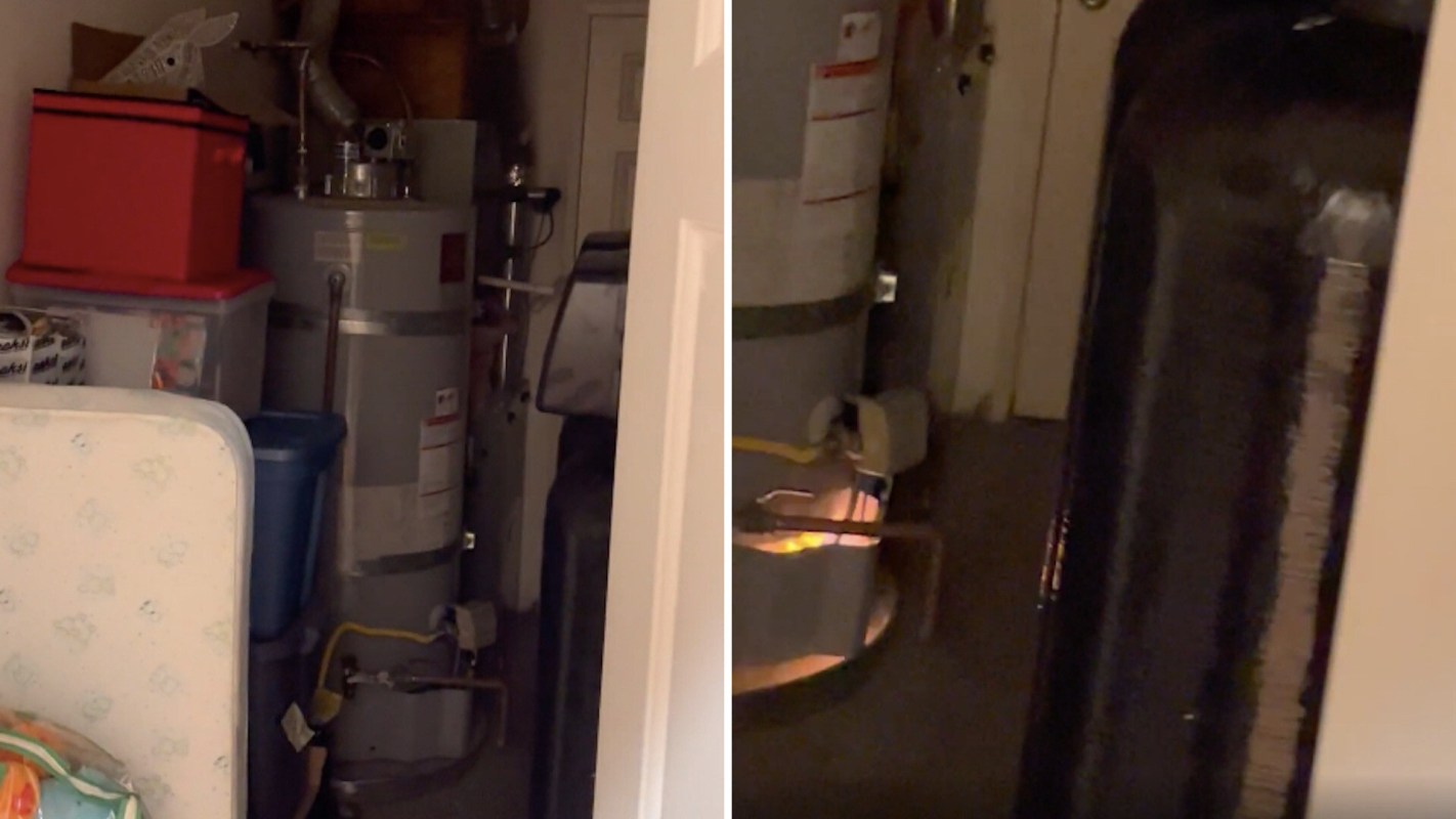"Shut the gas off immediately. Call a plumber. This is extremely dangerous."