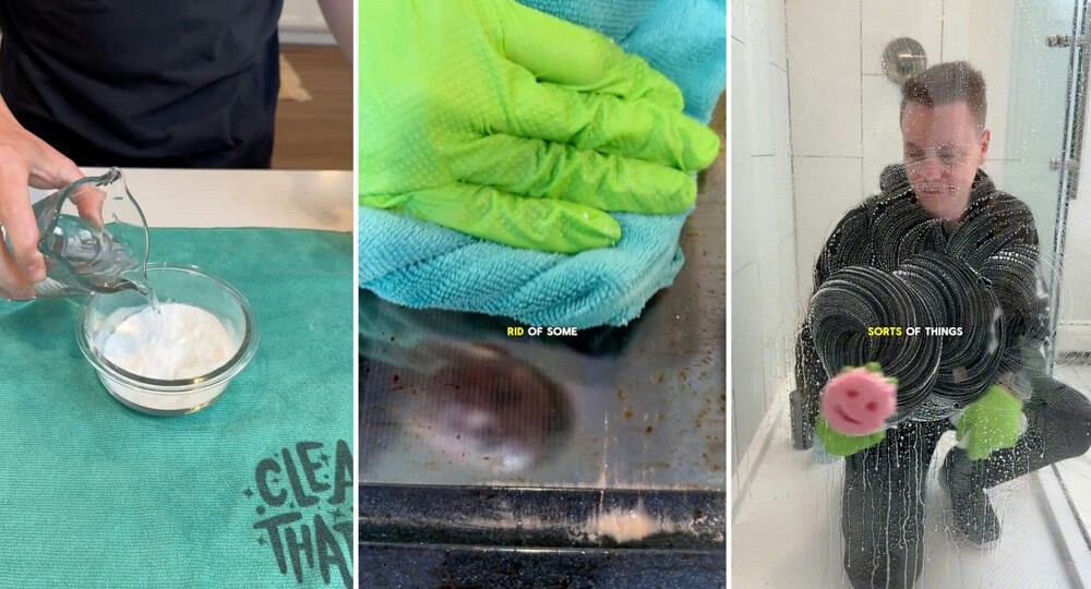 The best part about using vinegar and baking soda is that they are likely already in your home.