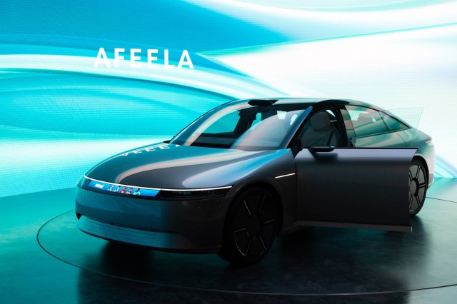 "Developed for the era of autonomous driving."