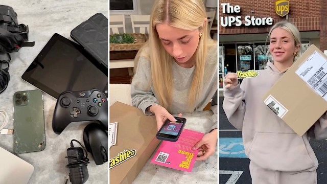 It’s a simple way to free up space and put old tech to good use.