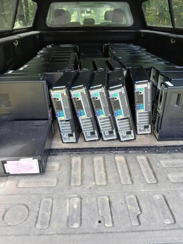 "My loving girlfriend just shakes her head at the absurdity of me buying a pile of computers."