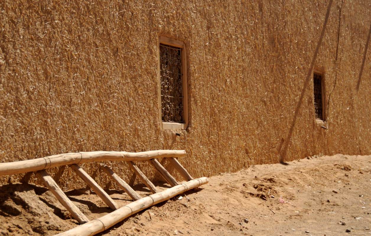 "The off-grid house uses the sun, the soil, and the water available."
