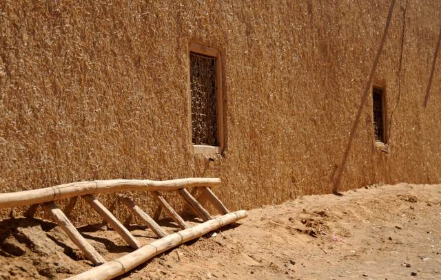 "The off-grid house uses the sun, the soil, and the water available."