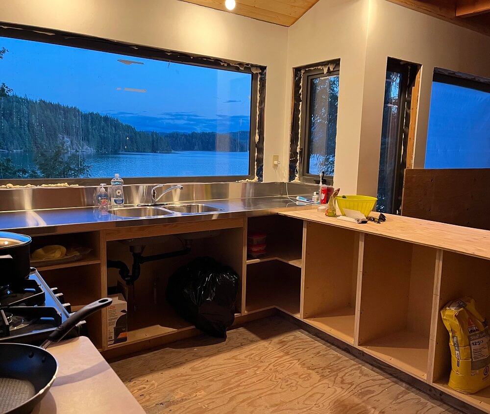 "The views are incredible too."