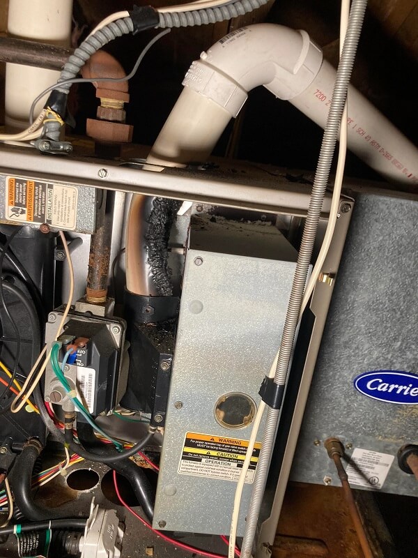 "That model furnace is notorious for failed heat exchangers."
