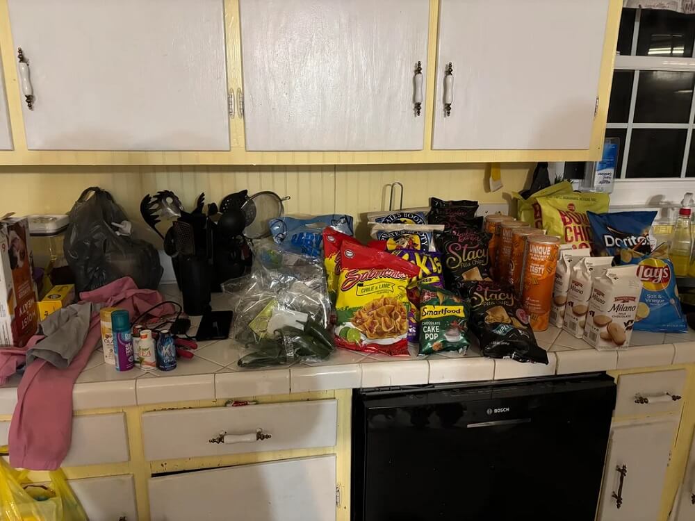 They salvaged enough snacks for a party or game night that would have otherwise turned to methane in the local dump.