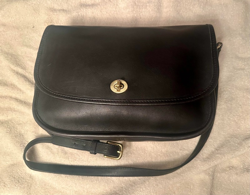"I've been watching restoration videos and scanning Mercari for years for a bag like this."