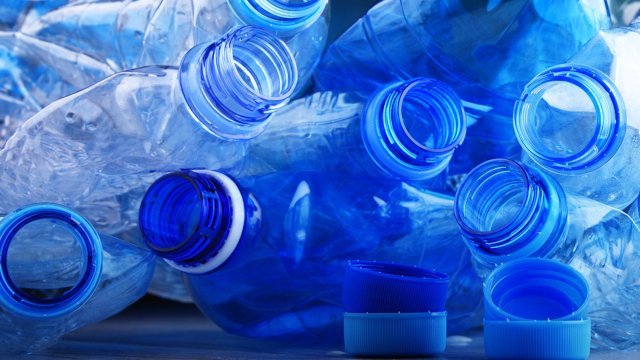 "We're basically living in a plastic world."