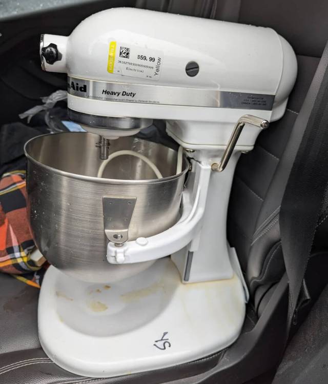 "The other person put it back after picking it up, so she's all mine!!"