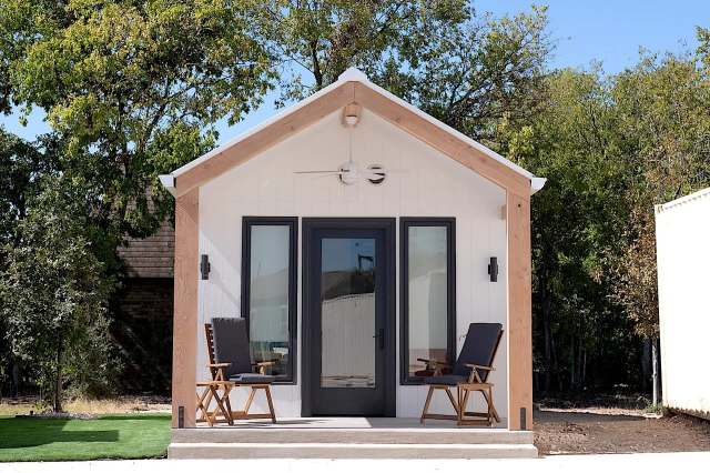 "It doesn’t need to be expensive or fancy. Four walls and a roof will do the trick."
