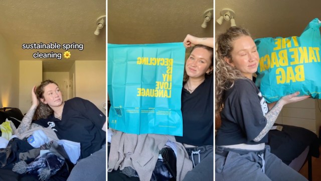 "It keeps 90% of clothing out of landfills."