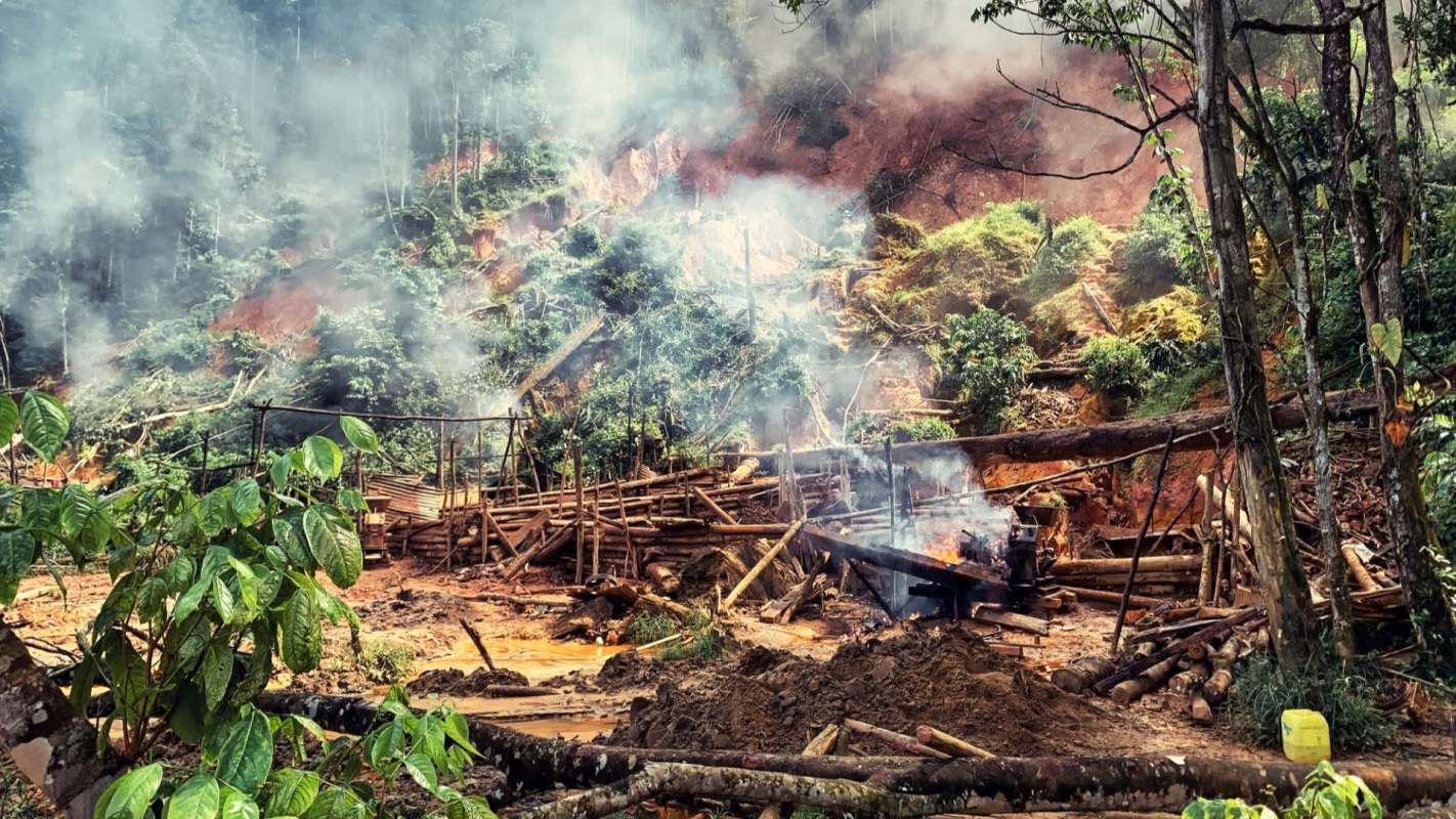 Using satellite images and hundreds of leaf samples, they traced the toxic dust up to 30 kilometers away from the mines.