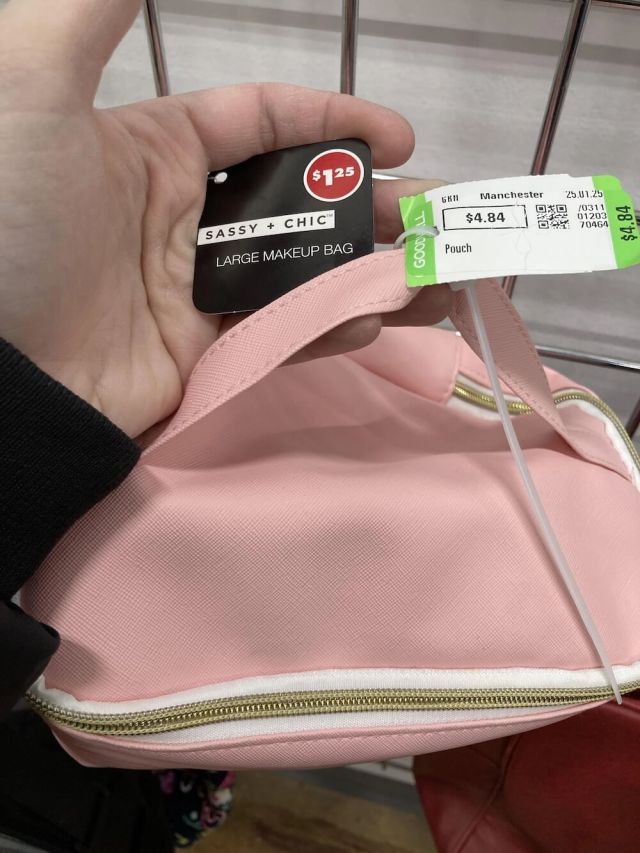 "Same price there too."