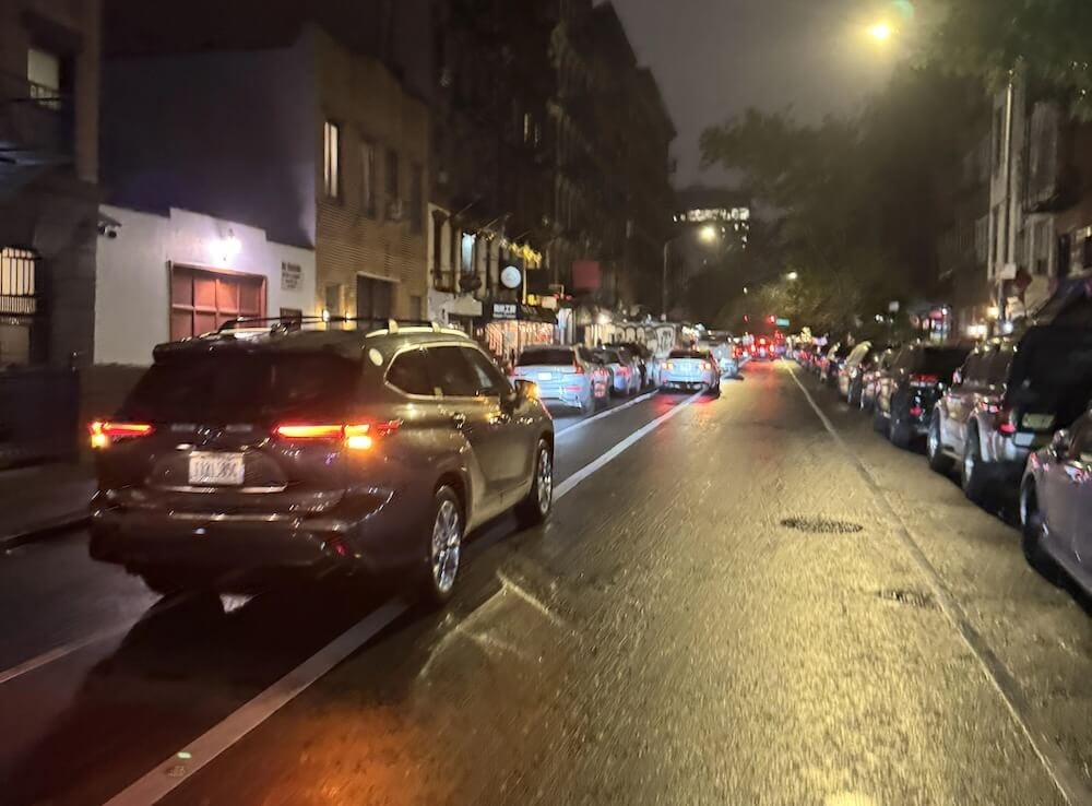 "There's no respect for cyclists here."