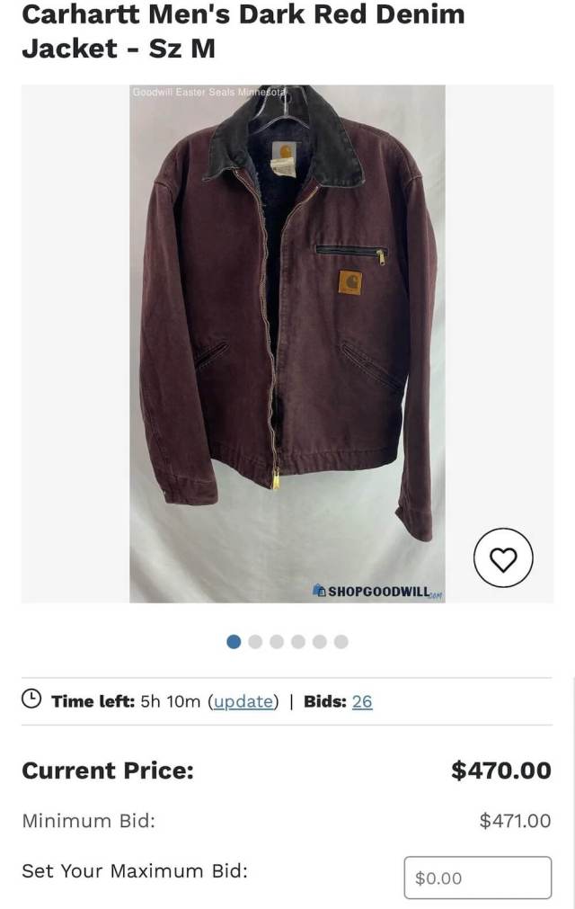 "GW was supposed to be a place to find used clothing for a fraction of the original cost."