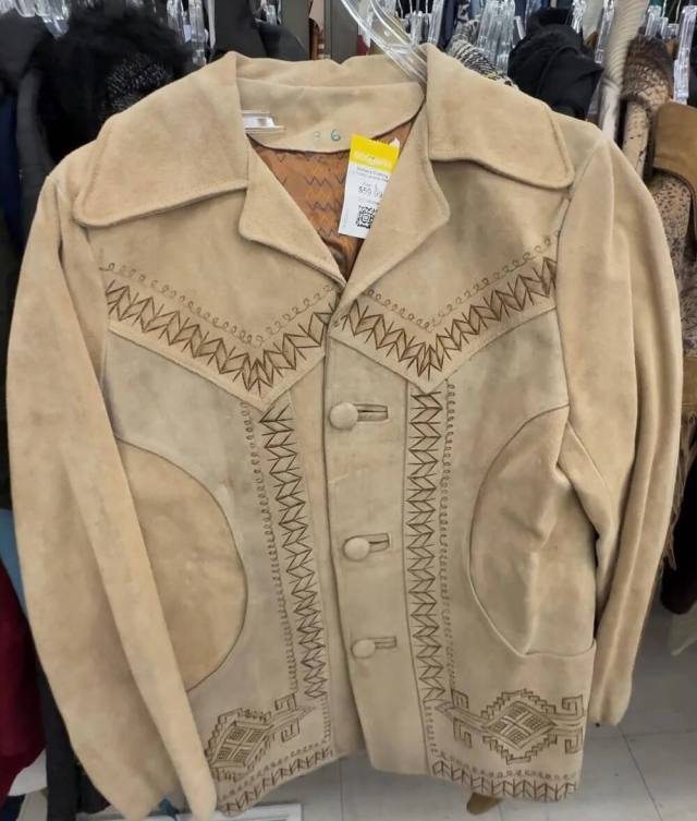 "It's well known here that you don't go to goodwill."