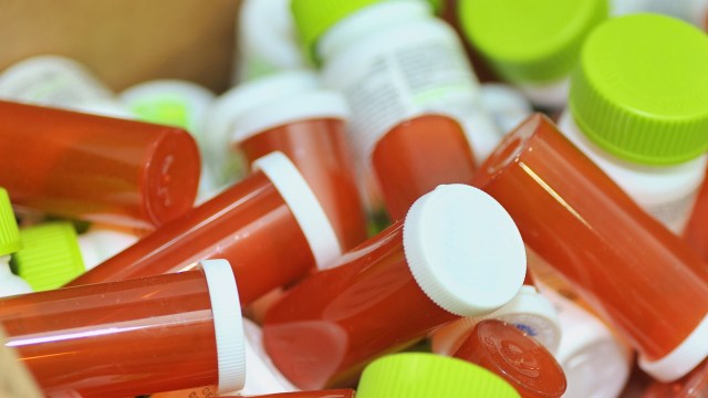 "I have way too many empty pill bottles."
