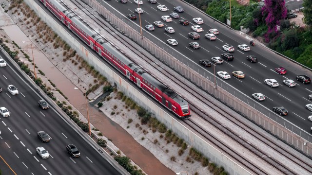 "Let’s build high-speed rails next to highways to show the inferior speed of cars."