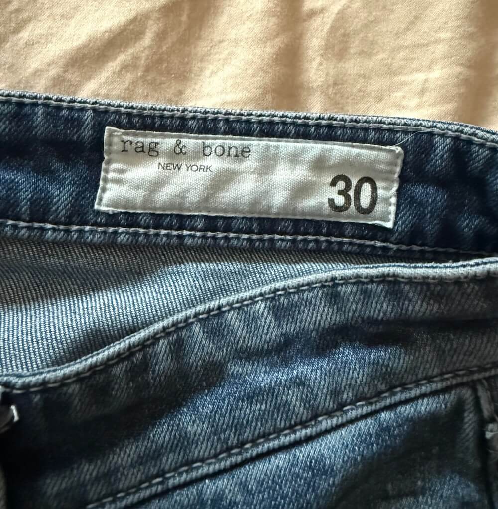 "This is one reason I thrift; great-quality clothes for a steal."