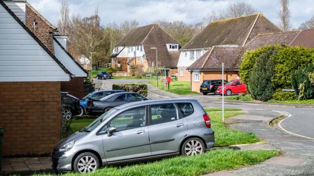 "She said it’s not her problem that people are driving on my property."
