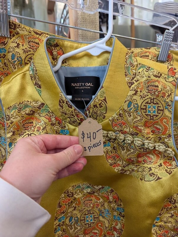 "This is what my local 'thrift' resale shop is filled with."