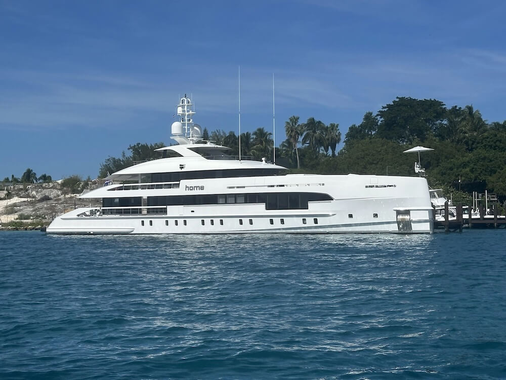 A week's stay on the boat will set you back $245,000.
