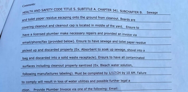 "Contact tenants rights orgs ASAP."