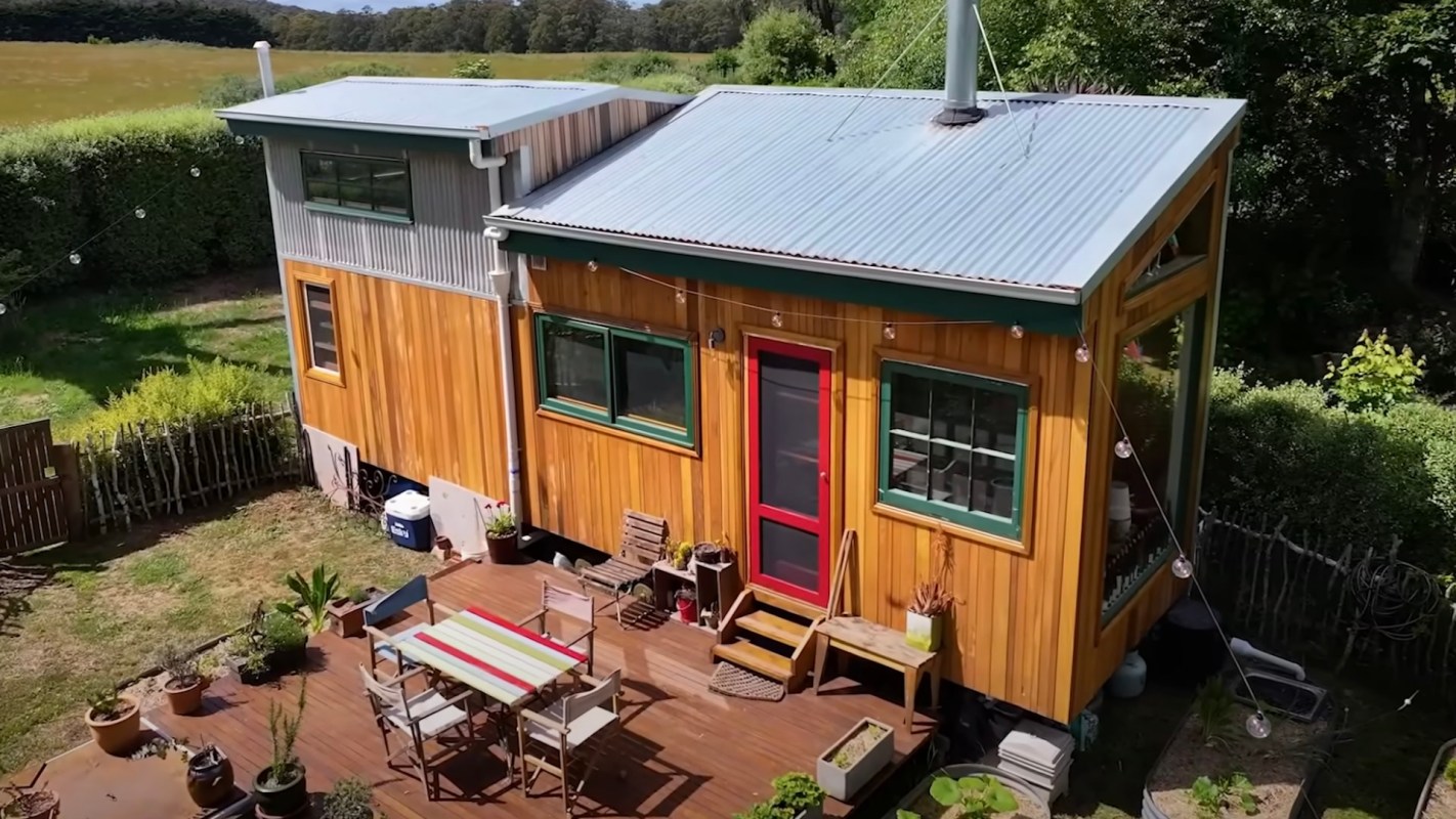 This tiny home saves money while supporting a sustainable, minimalist lifestyle.