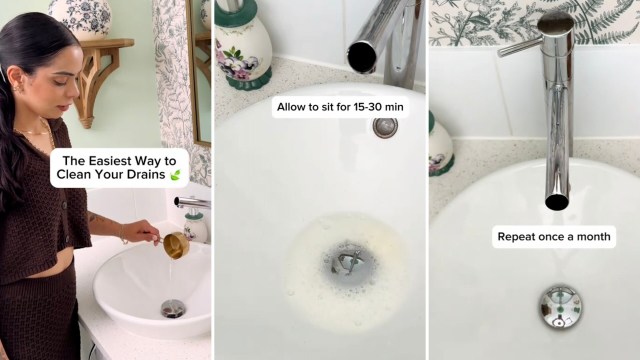 “Your drains will thank you.”