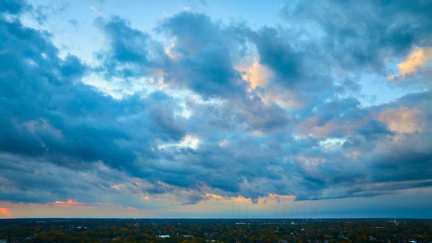 "You're more likely to see the rain evaporating over the city than over ... surrounding countryside."