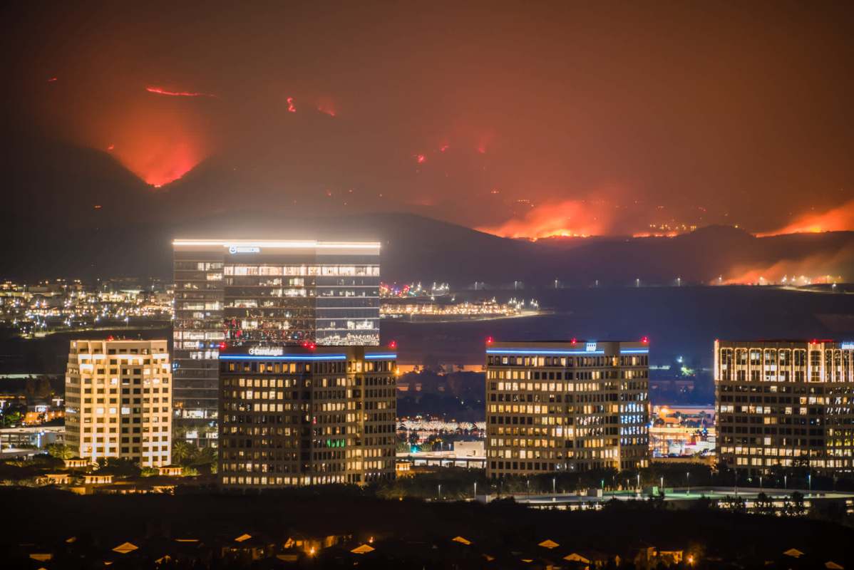 "We do find effects that last about three years after the fires."