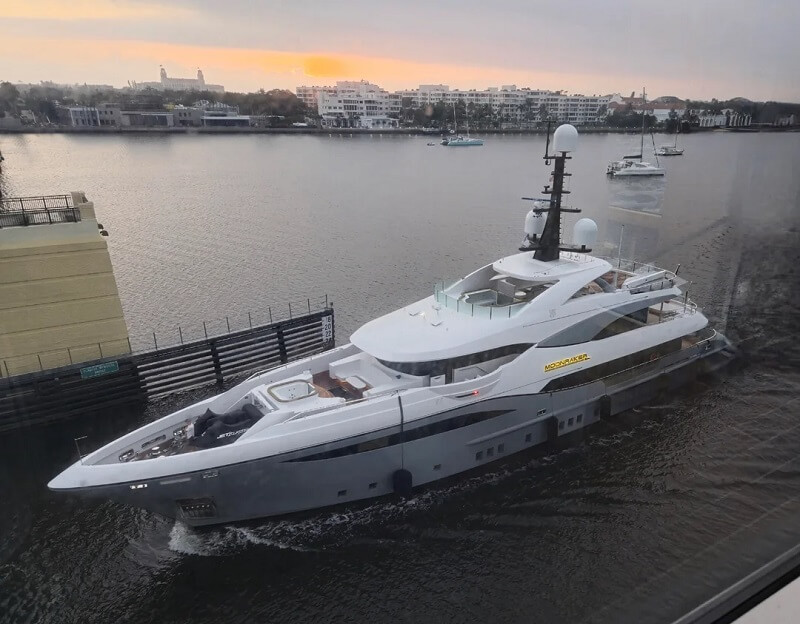 A small percentage of billionaires own the majority of these yachts