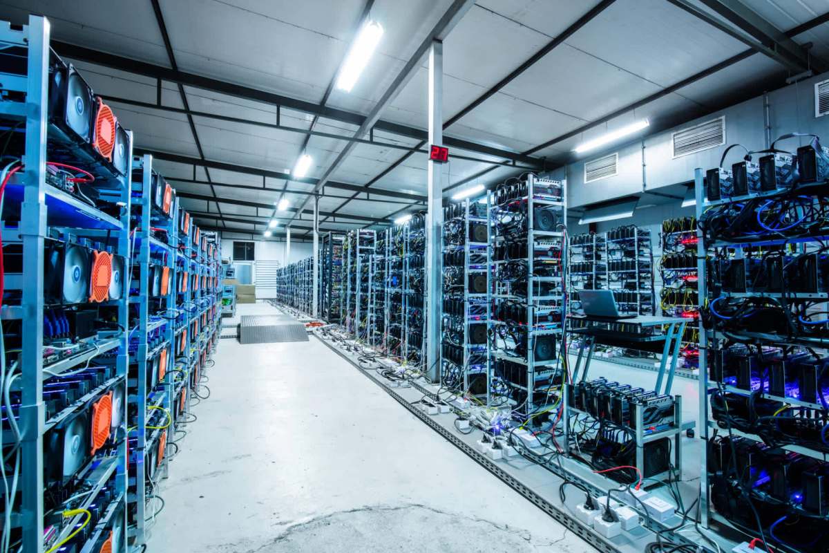 The process of mining bitcoin has a significant environmental impact.