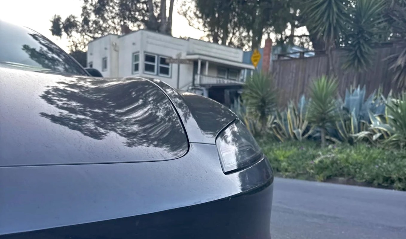 "Was fine last night when I parked it."