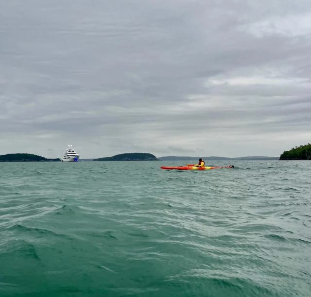 "I'd rather the kayak."