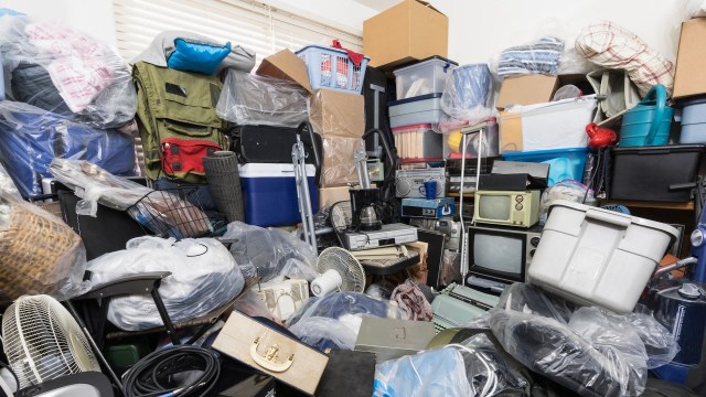 "One in 10 Americans cannot park in their garages at all due to excessive storage."