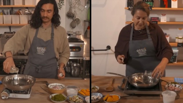 "You can make it faster when you are cooking."