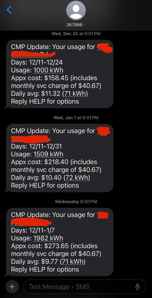 "Thanks for the tip about the heat pump rebate!"