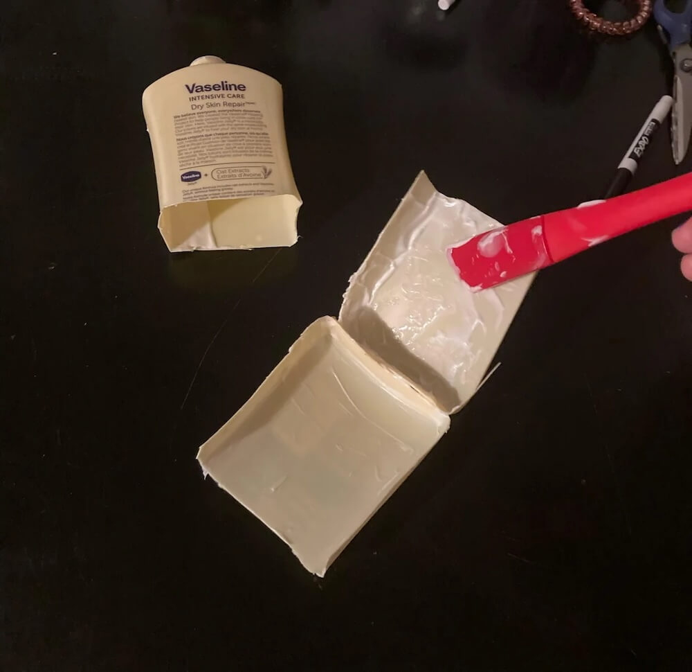 "I do this with anything that comes in packaging like this."