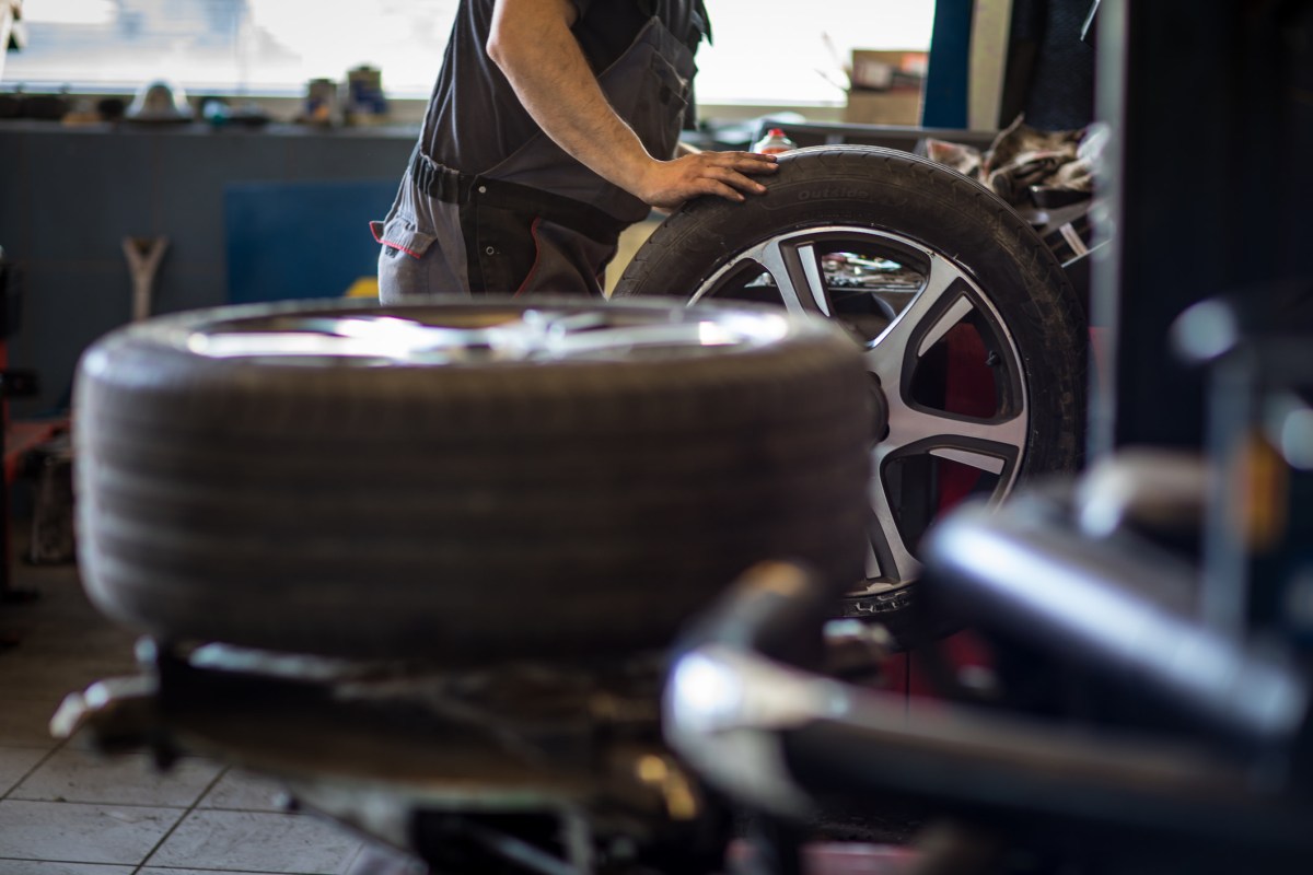 "Wait till you pull the valve stem, it’ll blow a smoke ring."