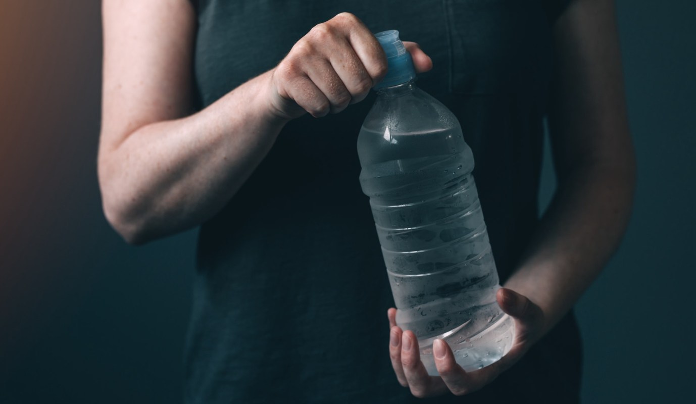 Test subjects were asked to drink only tap water and not consume liquids from plastic or glass bottles for one month.