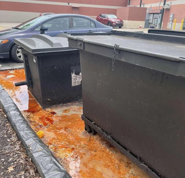 "They should all be fined by the city and charged for clean up."