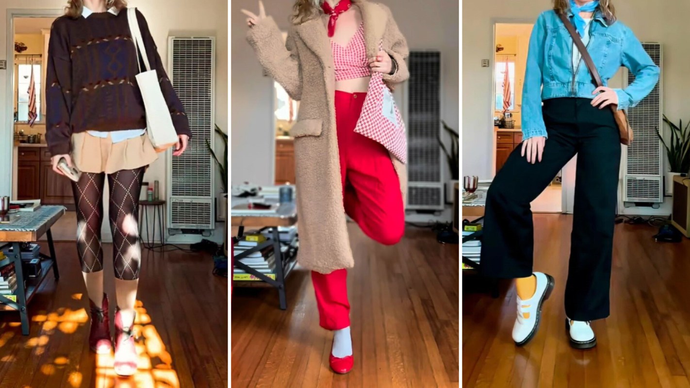 "I wish I could go to a thrift store and put together great styles like this!"