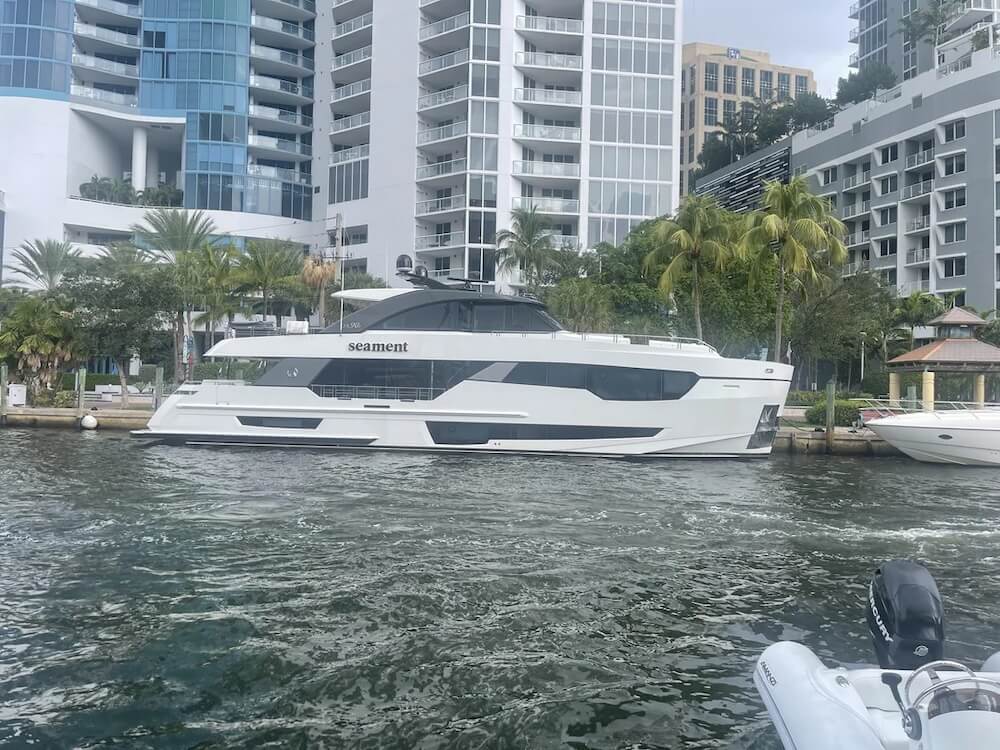 In 2021, there was a jump in superyacht sales.