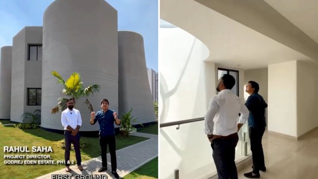 "Look at this design. This definitely is not possible with conventional villas that we make."