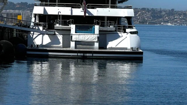 "Always drama with these megayachts."